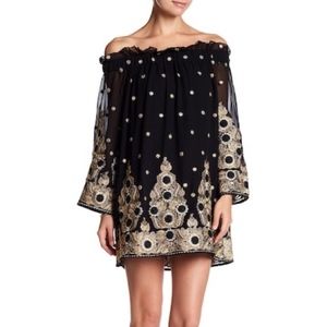 Endless Rose Off the Shoulder Embellished Dress